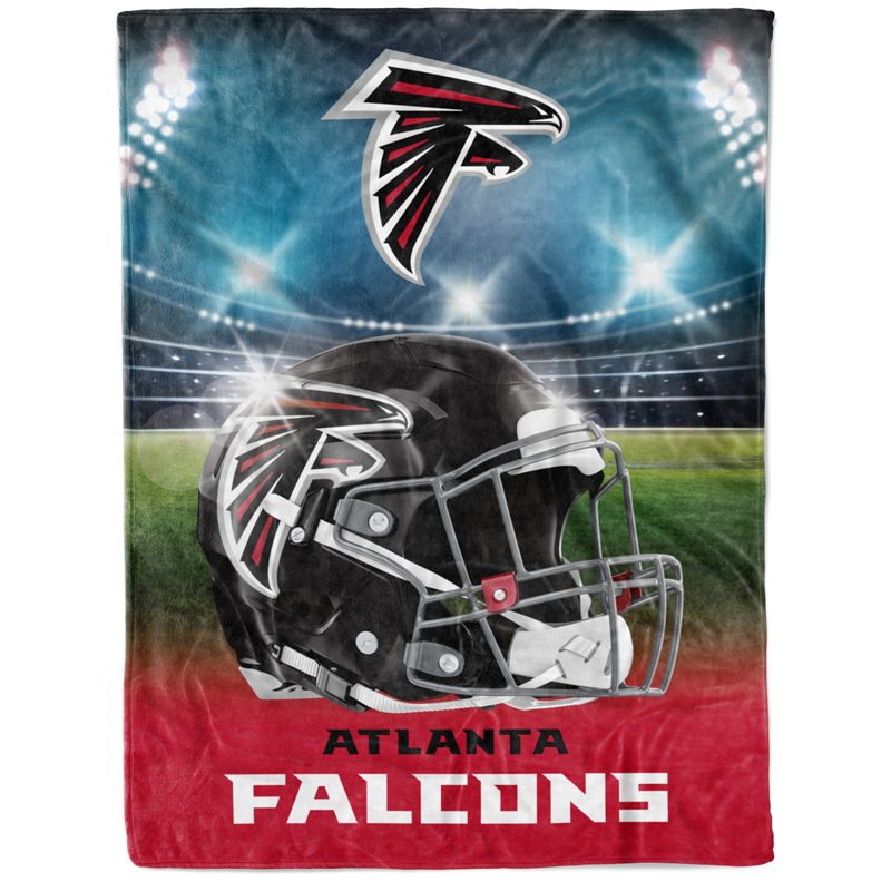 Atlanta Falcons Blankets Sherpa Blanket Throw Blanket