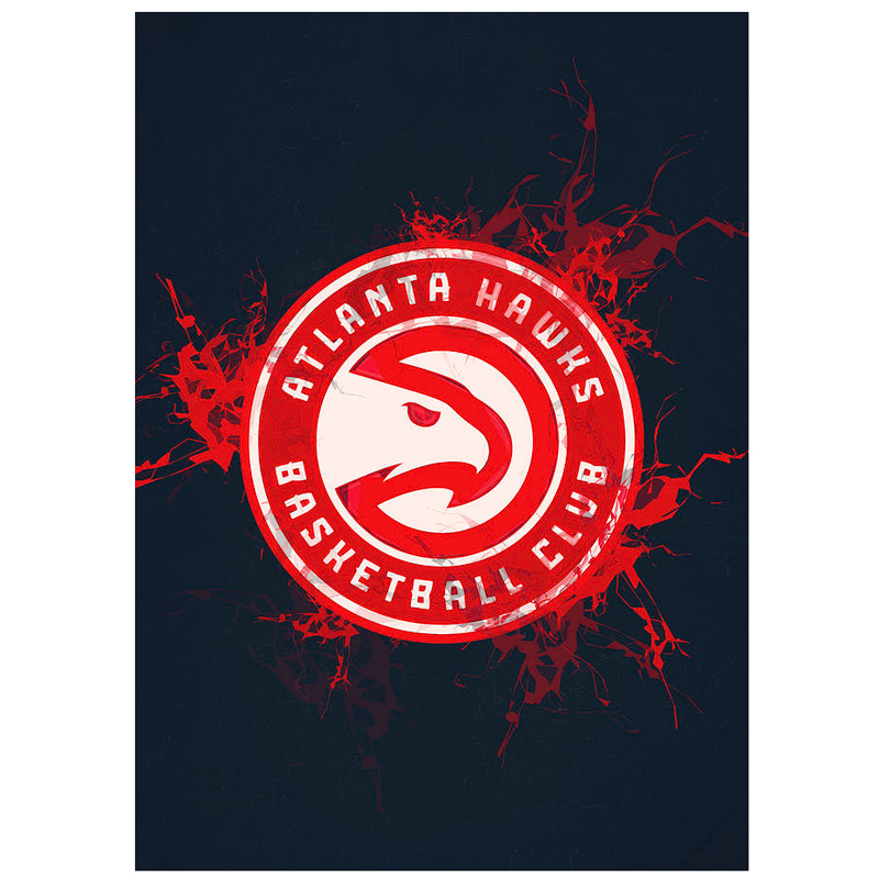 Atlanta Hawks Blanket FLeece Blanket Throw Blanket