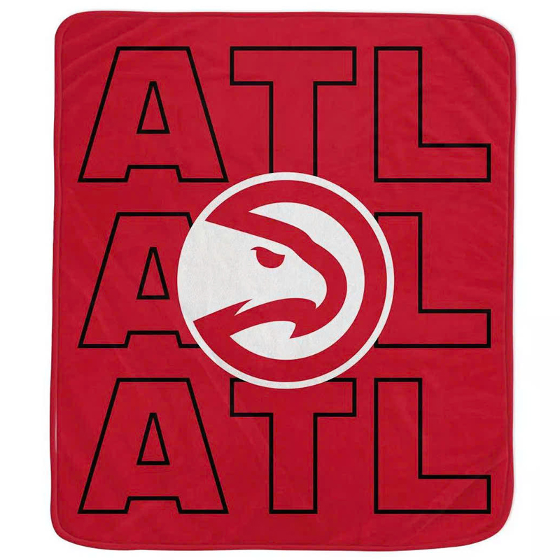 Atlanta Hawks Blanket FLeece Blanket Throw Blanket