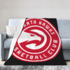 Atlanta Hawks Blanket FLeece Blanket Throw Blanket atlanta hawks blanket fleece blanket throw blanket v27