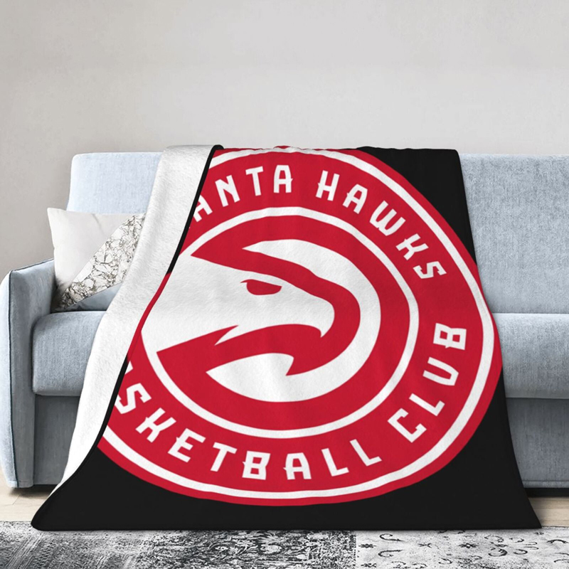 Atlanta Hawks Blanket FLeece Blanket Throw Blanket