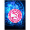 Atlanta Hawks Blanket Sherpa Blanket Throw Blanket atlanta hawks blanket sherpa blanket throw blanket v1