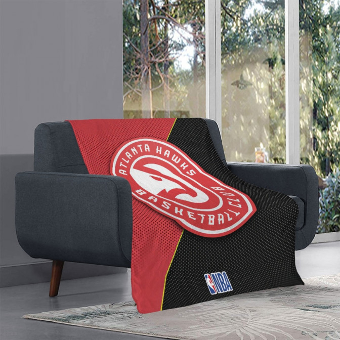 Atlanta Hawks Blankets FLeece Blanket Throw Blanket