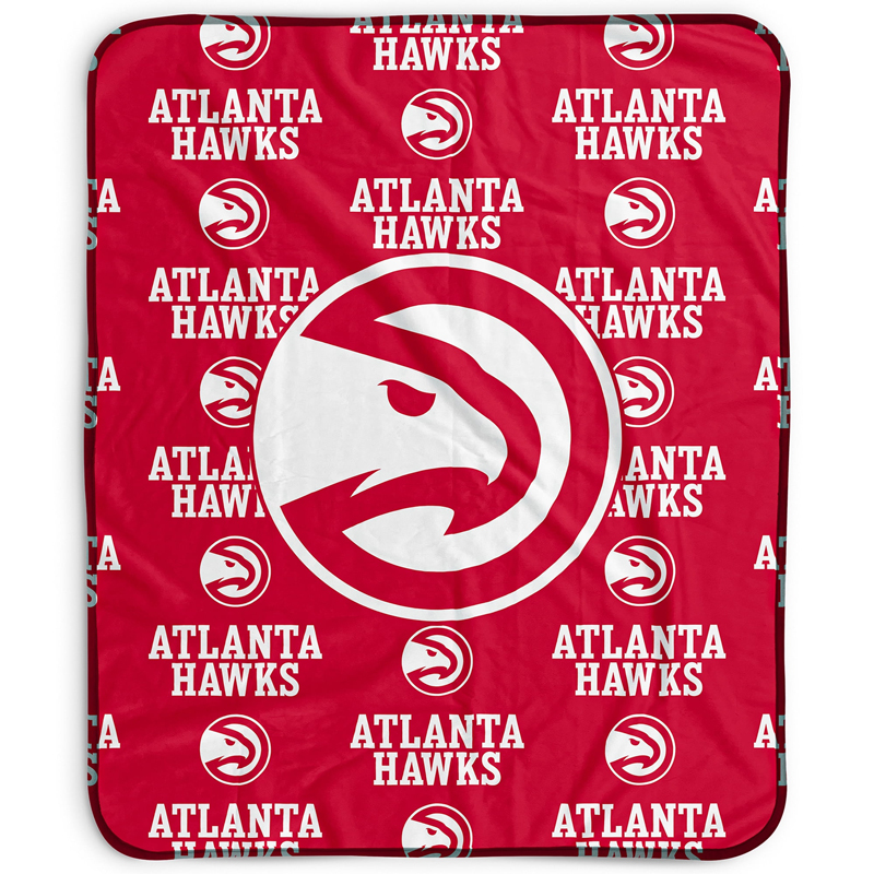 Atlanta Hawks Blankets Sherpa Blanket Throw Blanket