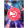 Atlanta Hawks Blankets Sherpa Blanket Throw Blanket atlanta hawks blankets sherpa blanket throw blanket v2