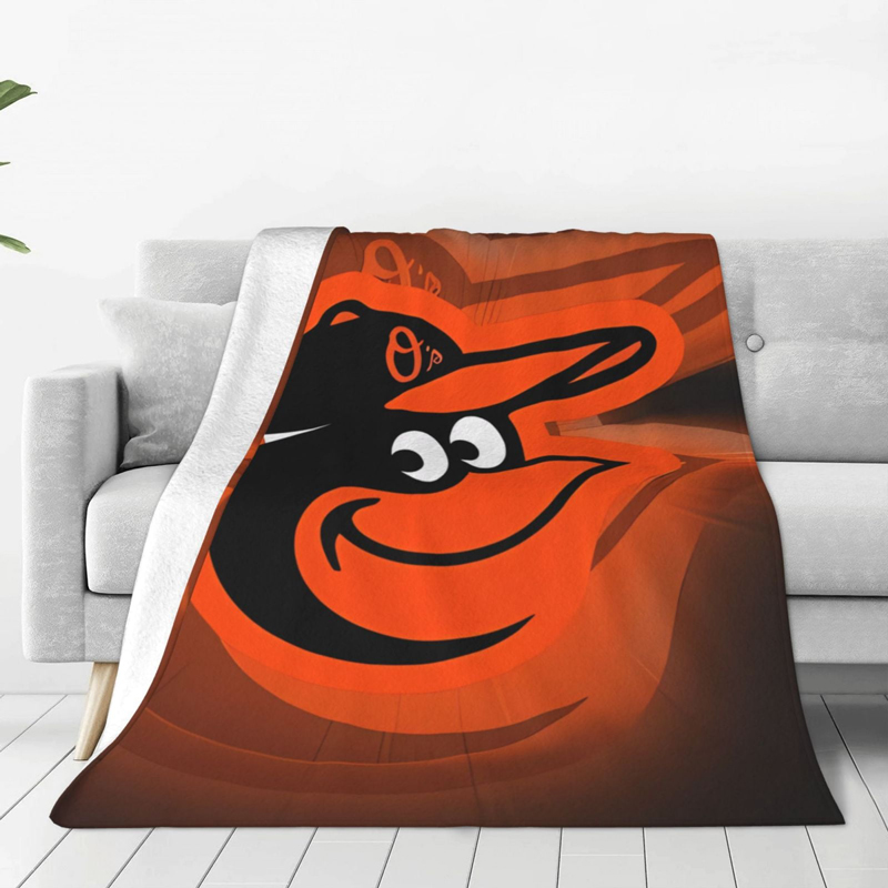 Baltimore Orioles Blanket FLeece Blanket Throw Blanket