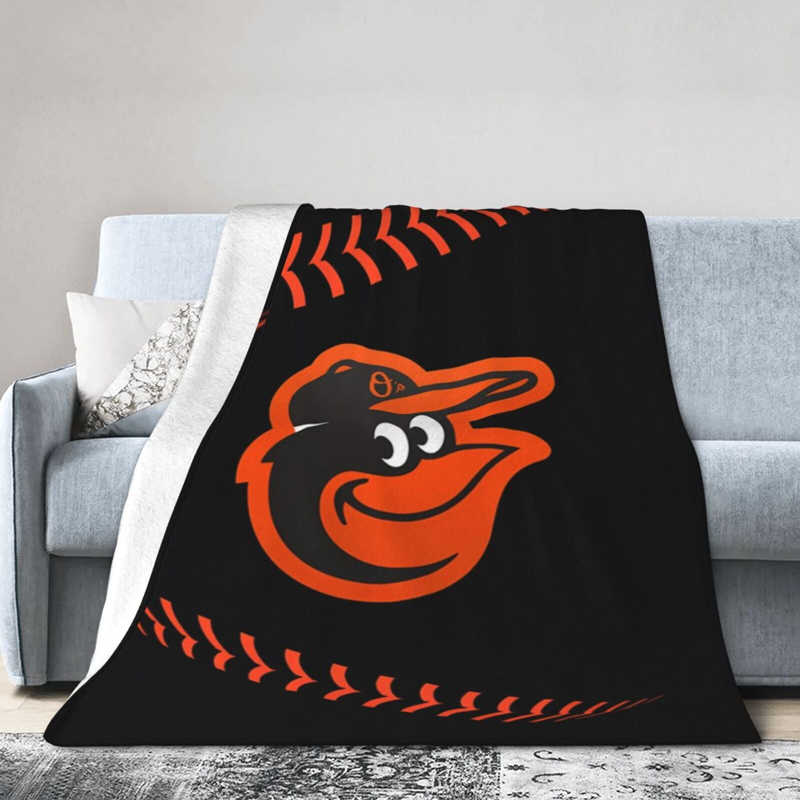 Baltimore Orioles Blanket FLeece Blanket Throw Blanket