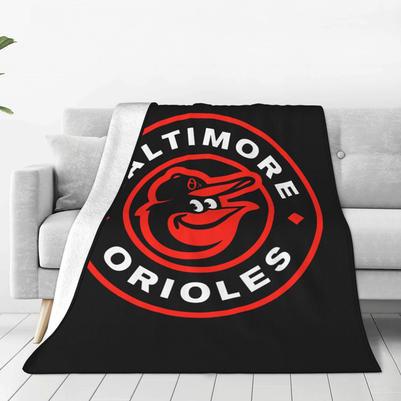 Baltimore Orioles Blanket FLeece Blanket Throw Blanket