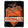 baltimore orioles blanket sherpa blanket throw blanket v26