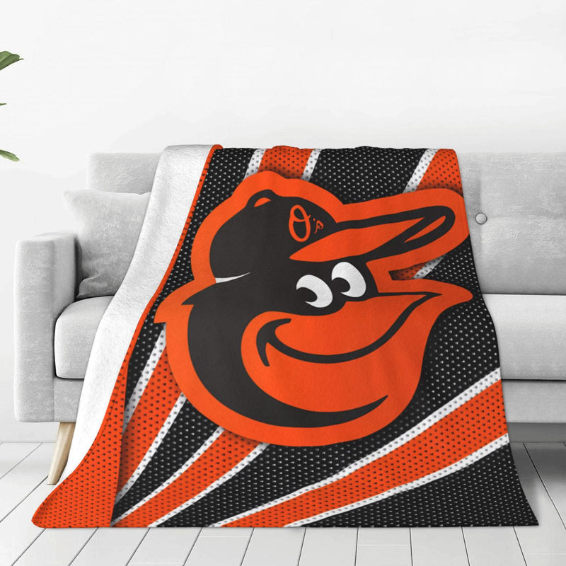 Baltimore Orioles Blankets FLeece Blanket Throw Blanket