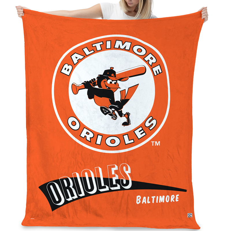 Baltimore Orioles Blankets FLeece Blanket Throw Blanket