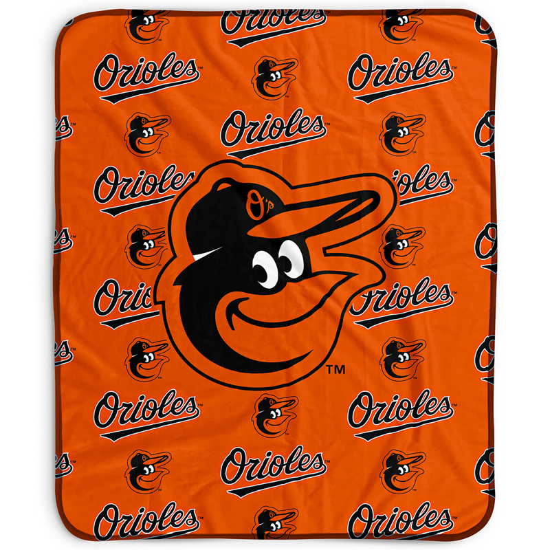 Baltimore Orioles Blankets FLeece Blanket Throw Blanket