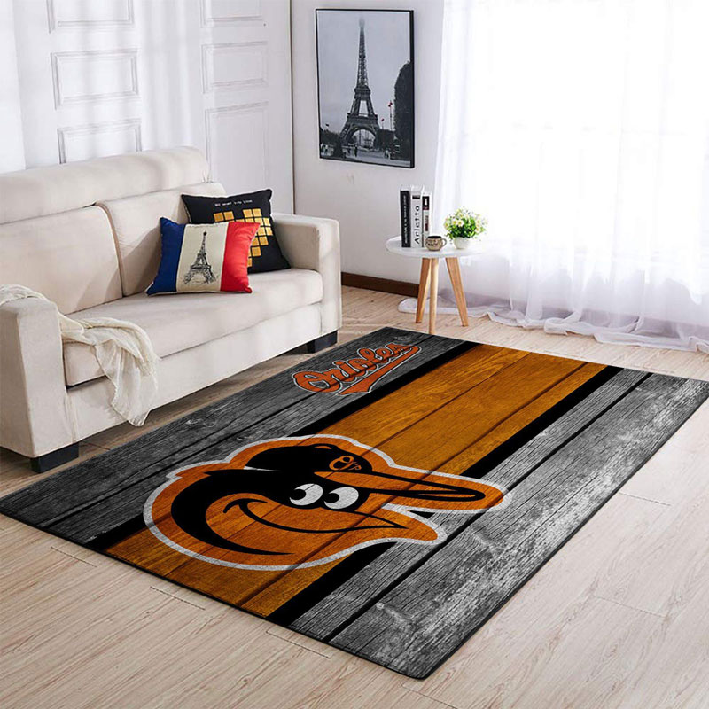 Baltimore Rug MLB Area Rug Bathroom Rug Indoor Rugs Rectangle Carpet