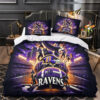 baltimore ravens bed set baltimore ravens bedding set bed room set v23