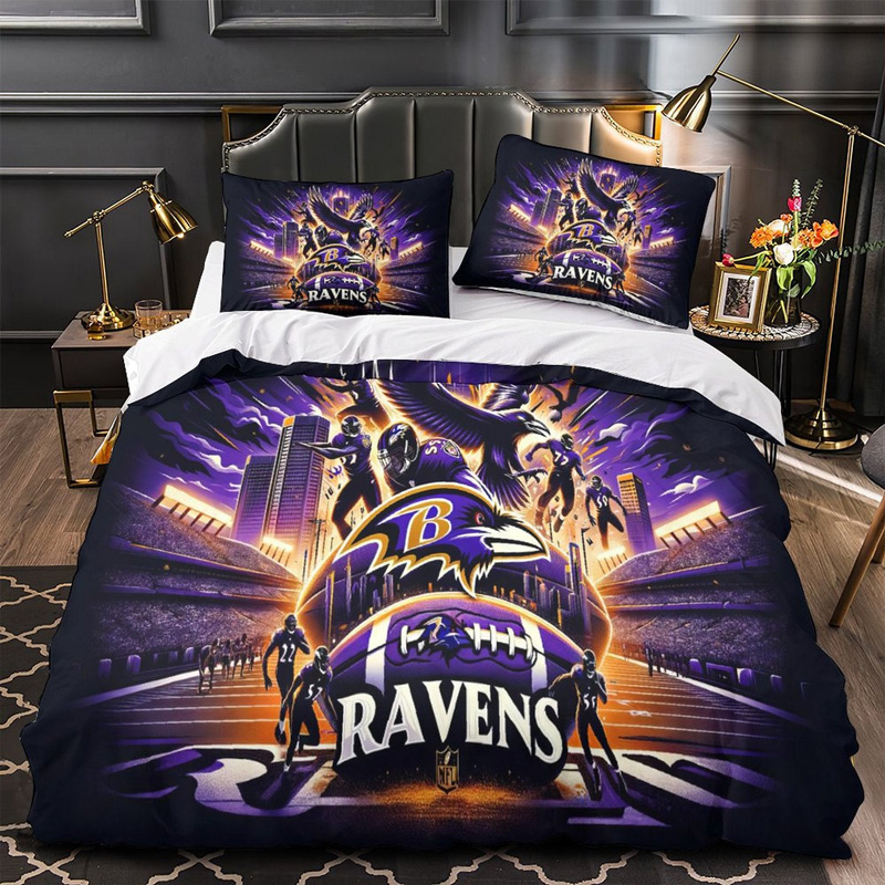 Baltimore Ravens Bed Set Baltimore Ravens Bedding Set Bed Room Set