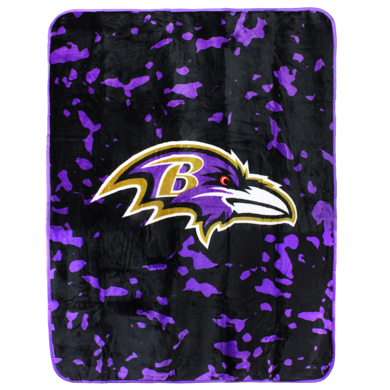 Baltimore Ravens Blanket FLeece Blanket Throw Blanket