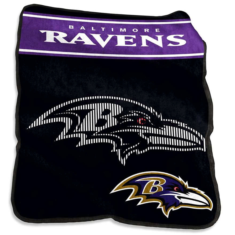Baltimore Ravens Blanket FLeece Blanket Throw Blanket