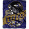 baltimore ravens blanket sherpa blanket throw blanket v123