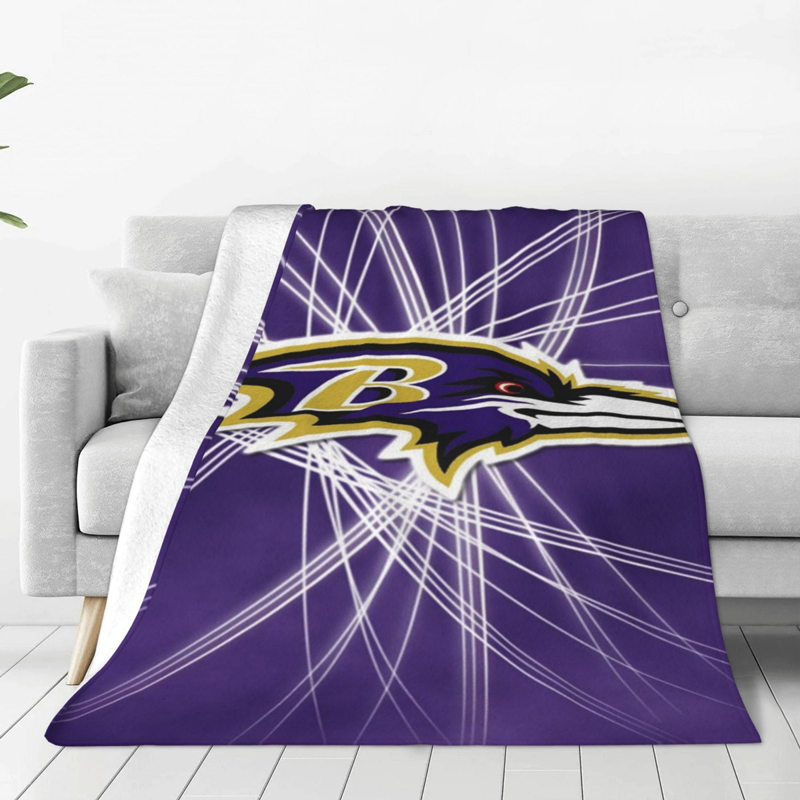 Baltimore Ravens Blankets FLeece Blanket Throw Blanket