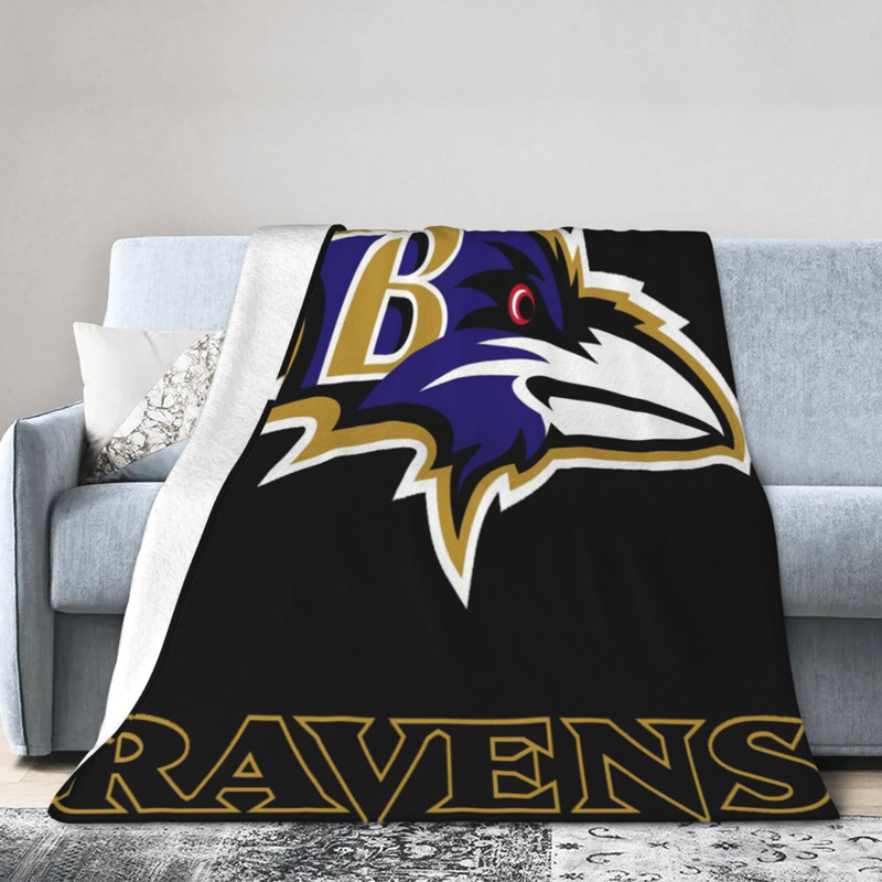 Baltimore Ravens Blankets FLeece Blanket Throw Blanket