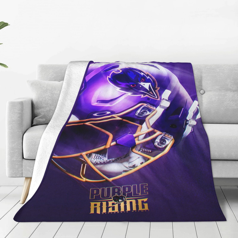 Baltimore Ravens Blankets FLeece Blanket Throw Blanket