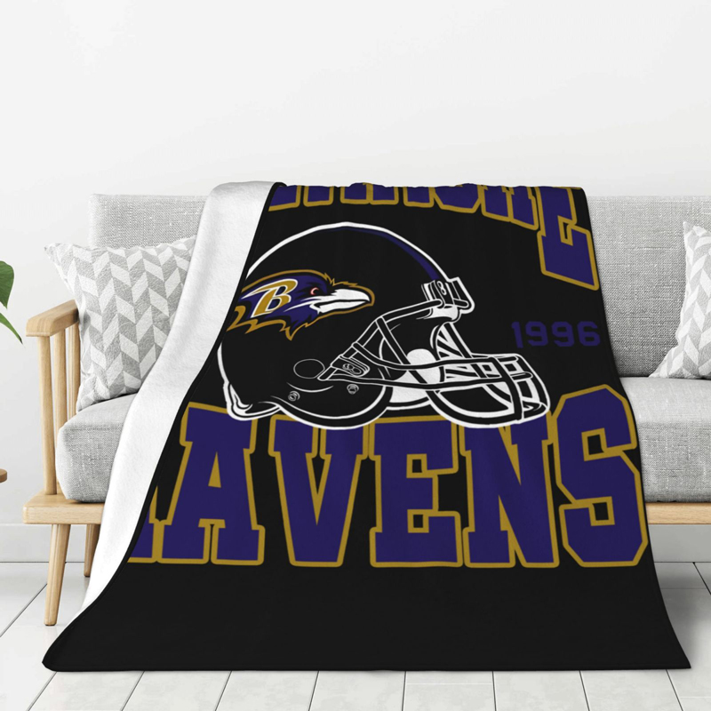 Baltimore Ravens Blankets FLeece Blanket Throw Blanket