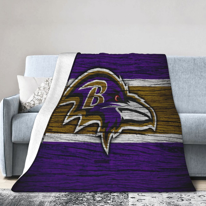 Baltimore Ravens Blankets FLeece Blanket Throw Blanket