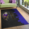Baltimore Ravens Rug NFL Area Rug Bathroom Rugs Indoor Rug Rectangle Carpet baltimore ravens carpet living room rug floor rug regtangle carpet home decor ver 179