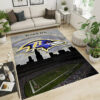 baltimore ravens rug bathroom rug floor rug regtangle carpet home decor ver 189