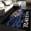 baltimore ravens rug bathroom rug floor rug regtangle carpet home decor ver 190