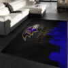 Baltimore Ravens Area Rug NFL Area Rug Kitchen Rug Indoor Rug Rectangle Carpet baltimore ravens rugs bathroom rug floor rug regtangle carpet home decor ver 214