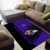baltimore ravens rugs living room rug floor rug regtangle carpet home decor ver 220