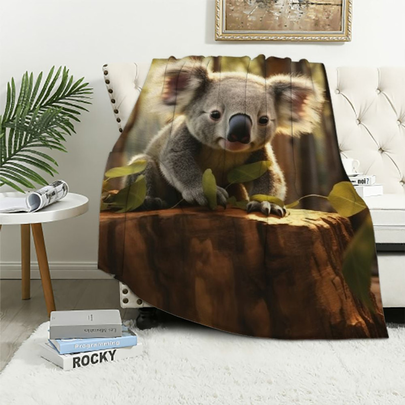 Bear Blanket Bear Comfort Blanket Fleece Blanket Throw Blanket Ver 32