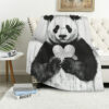 bear blanket bear comfort blanket fleece blanket throw blanket v7