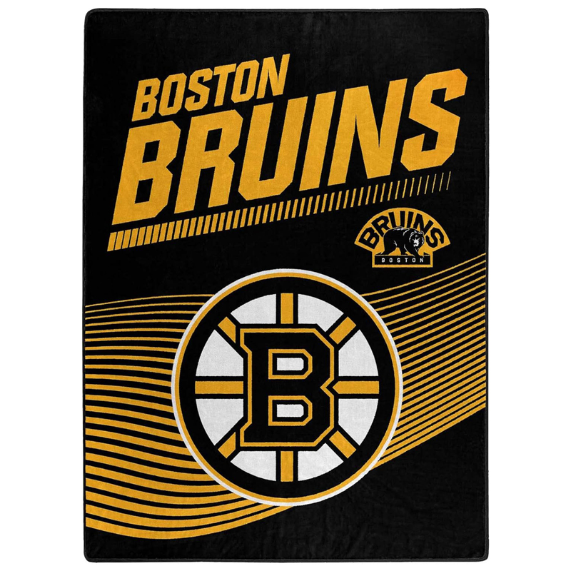 Boston Bruins Blankets FLeece Blanket Throw Blanket