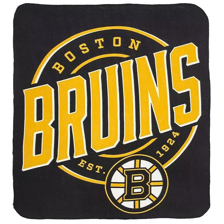 Boston Bruins Blankets FLeece Blanket Throw Blanket