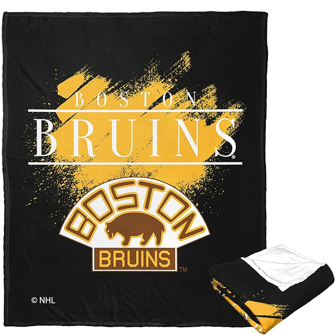 Boston Bruins Blankets FLeece Blanket Throw Blanket