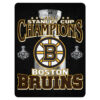 boston bruins blankets sherpa blanket throw blanket v17