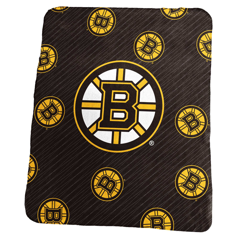 Boston Bruins Blankets Sherpa Blanket Throw Blanket