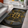 boston bruins rug living room carpet regtangle carpet floor decor home decor ver 36