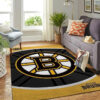 Boston Bruins Area Rug NHL Area Rug Kitchen Rug Indoor Rugs Rectangle Carpet boston bruins rug living room carpet regtangle carpet floor decor home decor ver 57