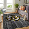 Boston Bruins Rug NHL Area Rug Bedroom Rug Indoor Rugs Rectangle Carpet boston bruins rug living room carpet regtangle carpet floor decor home decor ver 59