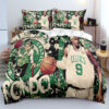 boston celtics bed set boston celtics bedding set bed room set v2