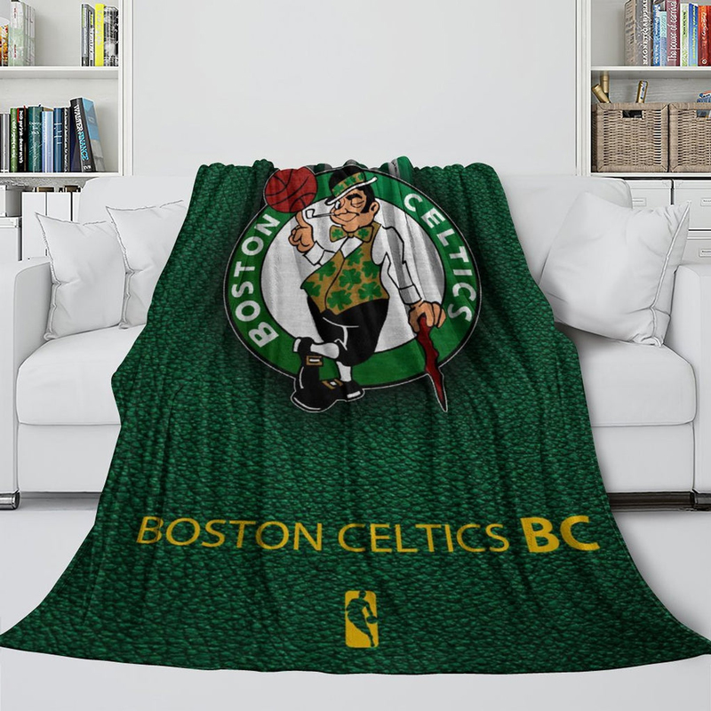 Boston Celtics Blanket FLeece Blanket Throw Blanket