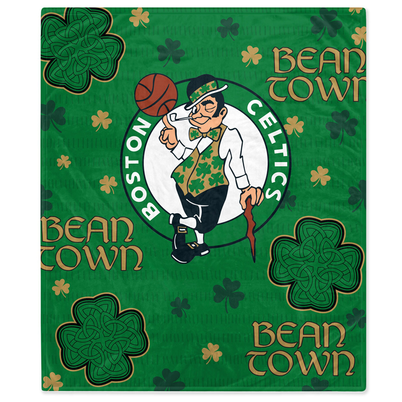 Boston Celtics Blanket FLeece Blanket Throw Blanket