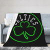 Boston Celtics Blanket Sherpa Blanket Throw Blanket boston celtics blanket sherpa blanket throw blanket v3