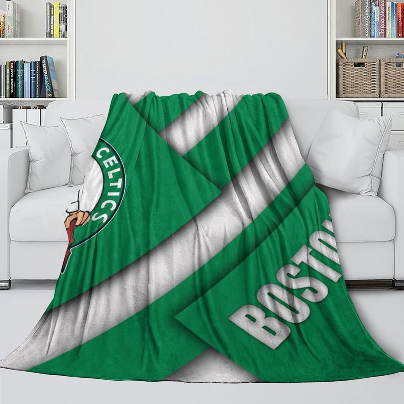 Boston Celtics Blanket Sherpa Blanket Throw Blanket