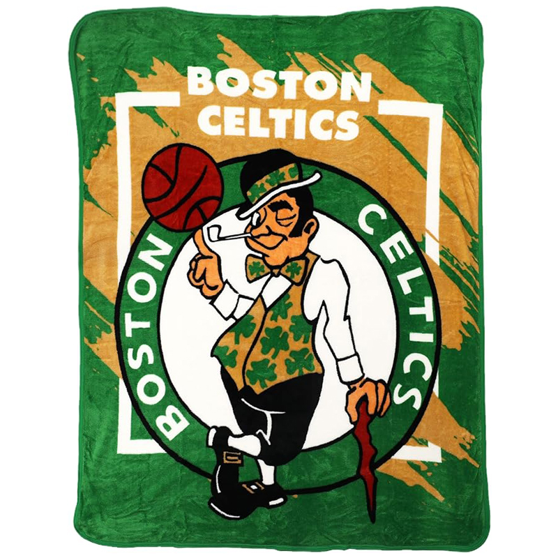 Boston Celtics Blankets Sherpa Blanket Throw Blanket