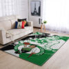 Boston Celtics Area Rug NBA Area Rug Bedroom Area Rug Indoor Rugs Rectangle Carpet boston celtics rug living room carpet regtangle carpet floor decor home decor ver 63