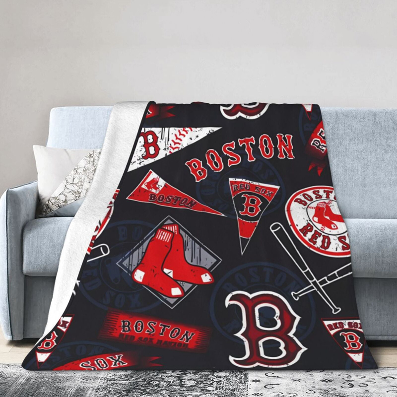 Boston Red Sox Blanket FLeece Blanket Throw Blanket